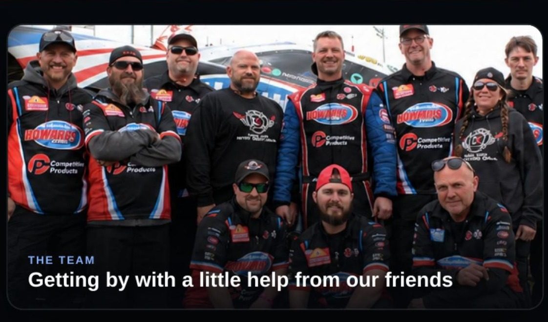 The Chris King Racing crew