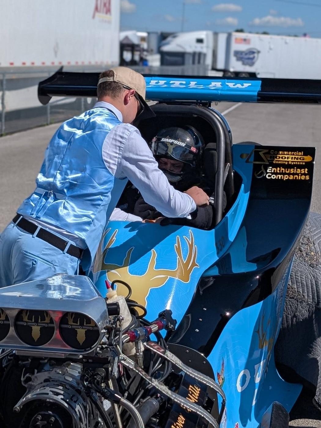 Strapping in, Oliver & Miller #330